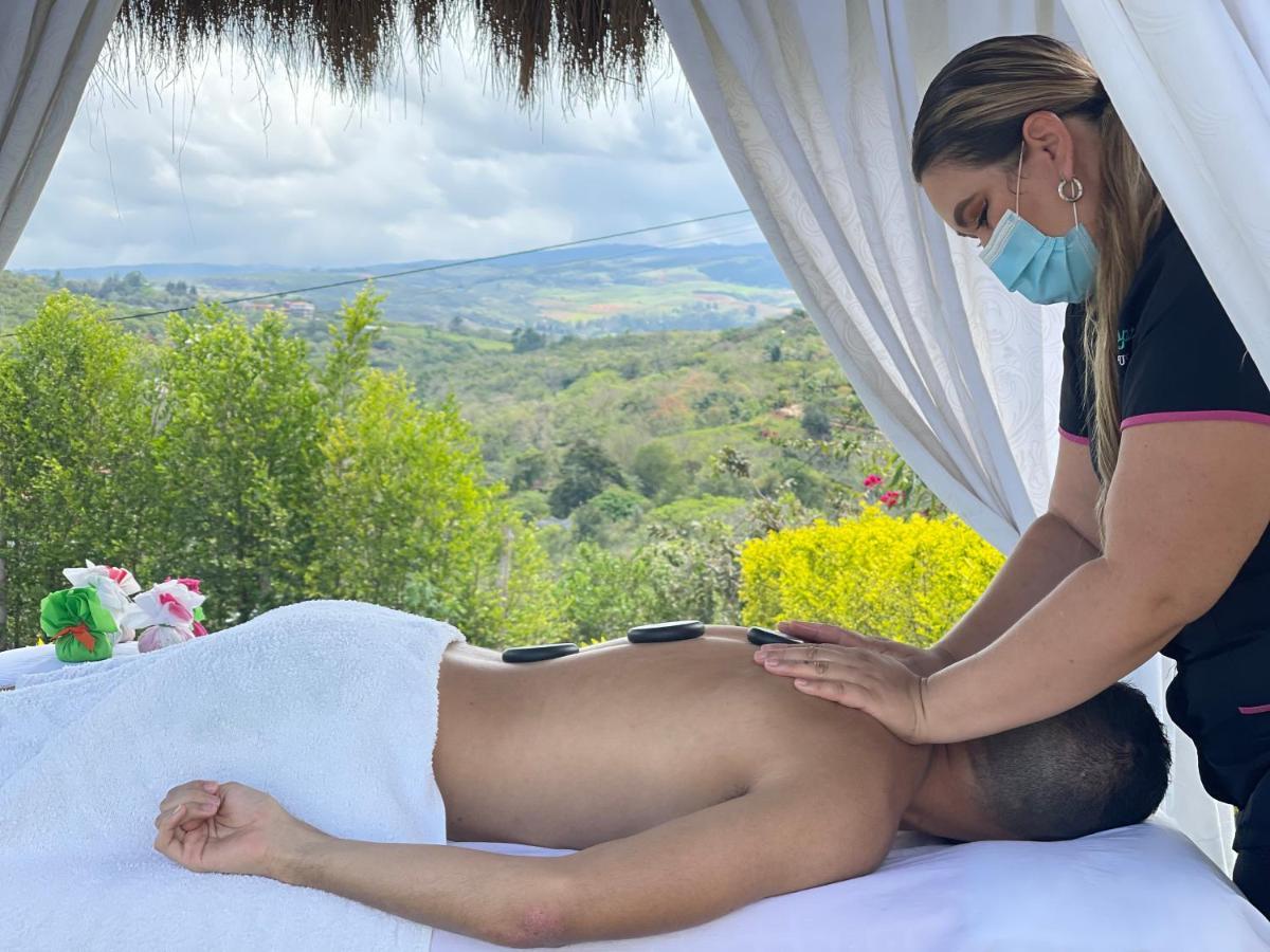 Hotel Campestre Palmas Del Zamorano San Gil Zewnętrze zdjęcie